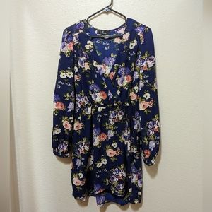 Lulu's Faux Wrap Dress